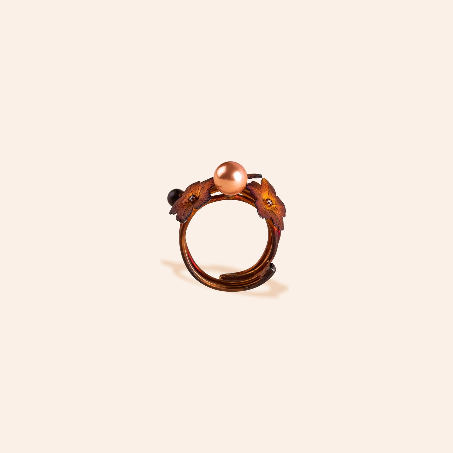 RUSTICA BLOOM PEARLS RING