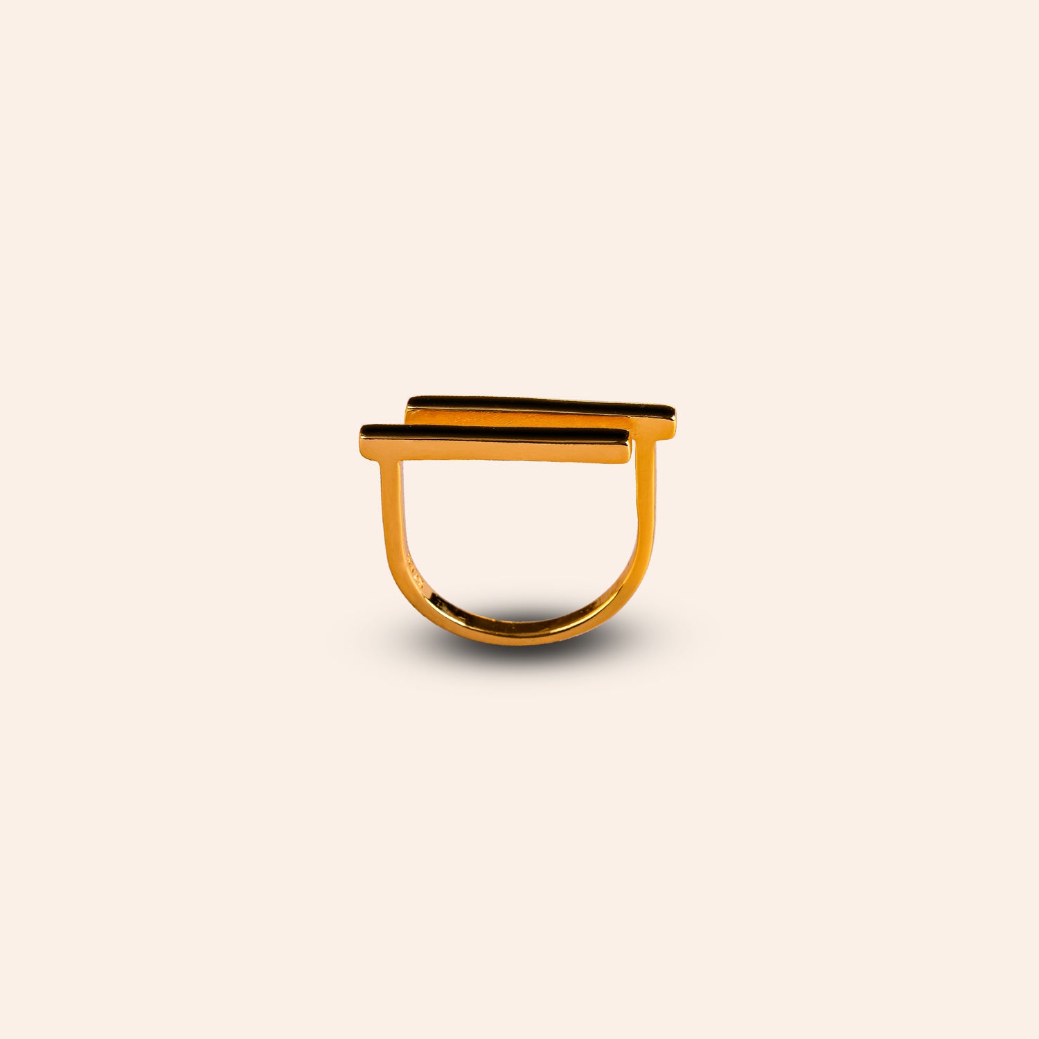 ORIA TWIN BAR RING