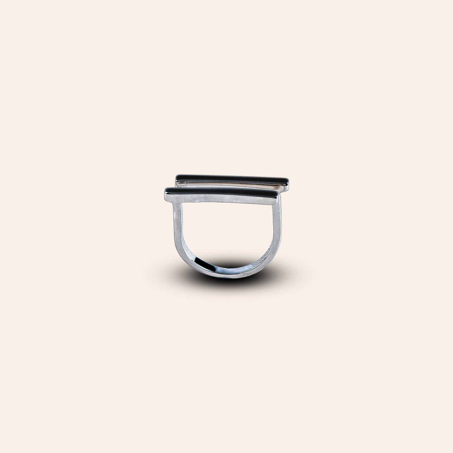 ORIA TWIN BAR RING