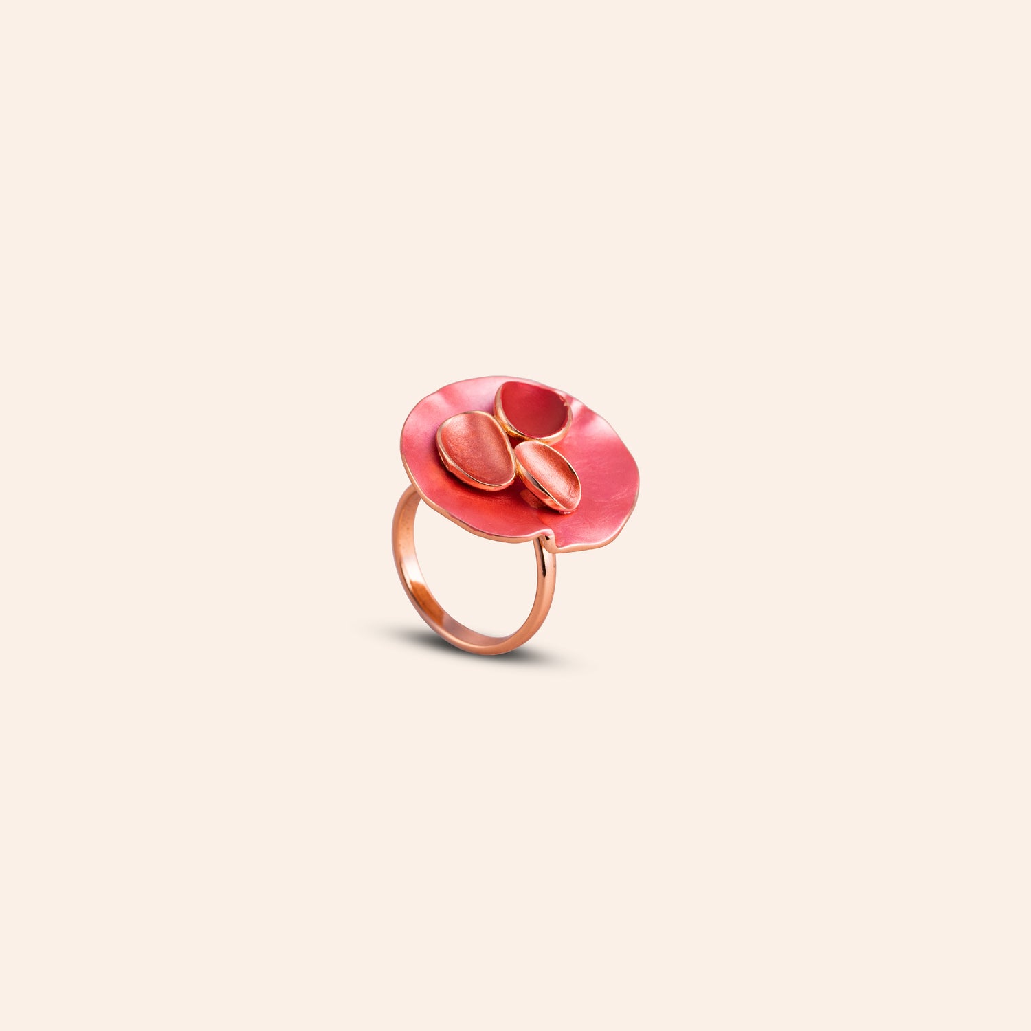 ORIA FLORA DISC RING