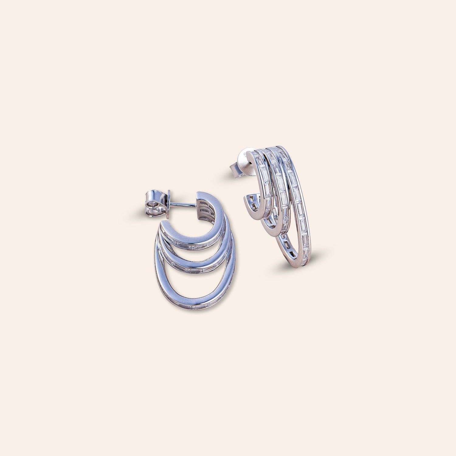LUNE LAYERED HOOPS