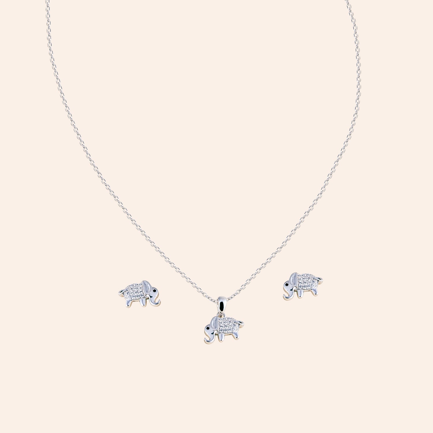 ELEVA CHARM PENDENT SET